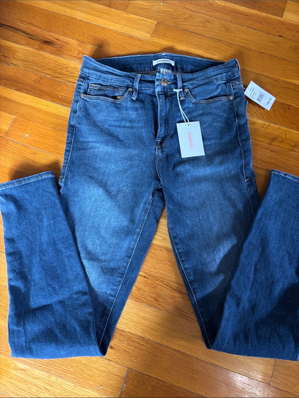 Good American Indigo Skinny Jeans - Picture 5 of 9